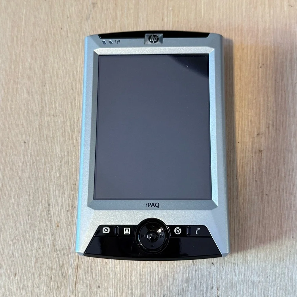 HP iPaq Pocket PC w/Case/Pens/SDCard “UNTESTED”No Charger Read Info Below!!